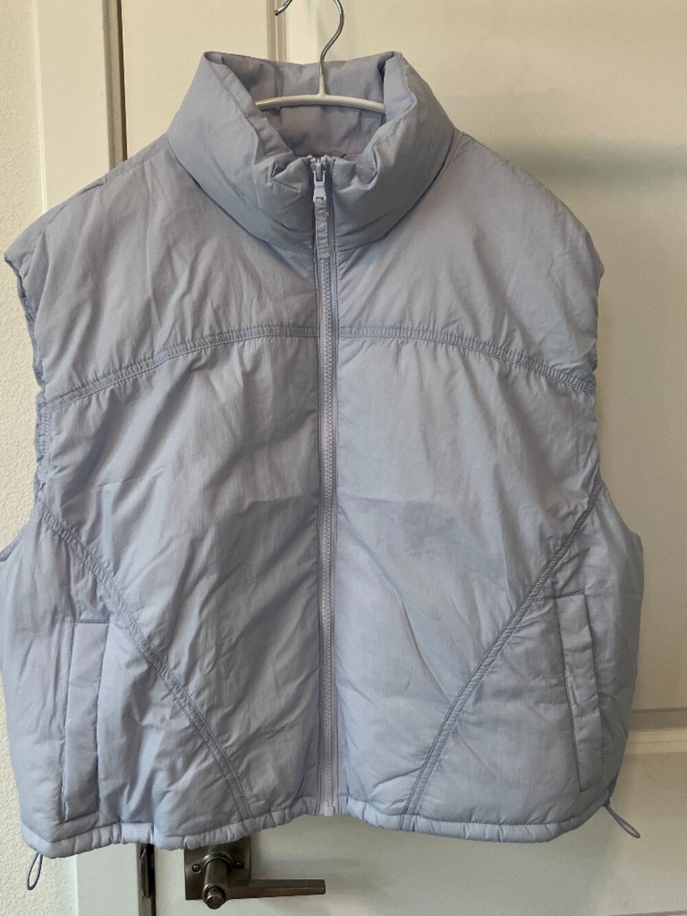 Lilac Puffer Vest
